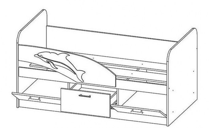 Дельфин 2 кровать инструкция по сборке с ящиками
